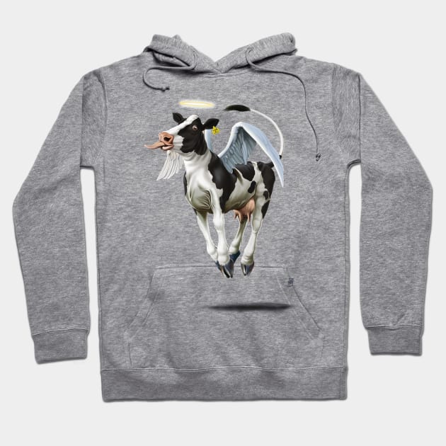 Holy Cow Hoodie by RobArt